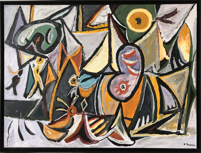 Edouard Torossian, Arshile Gorky, Enigmatic Combat, Arshile Gorky Enigmatic Combat SF Moma